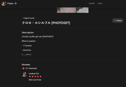 Full leaked Chippu private onlyfans photo